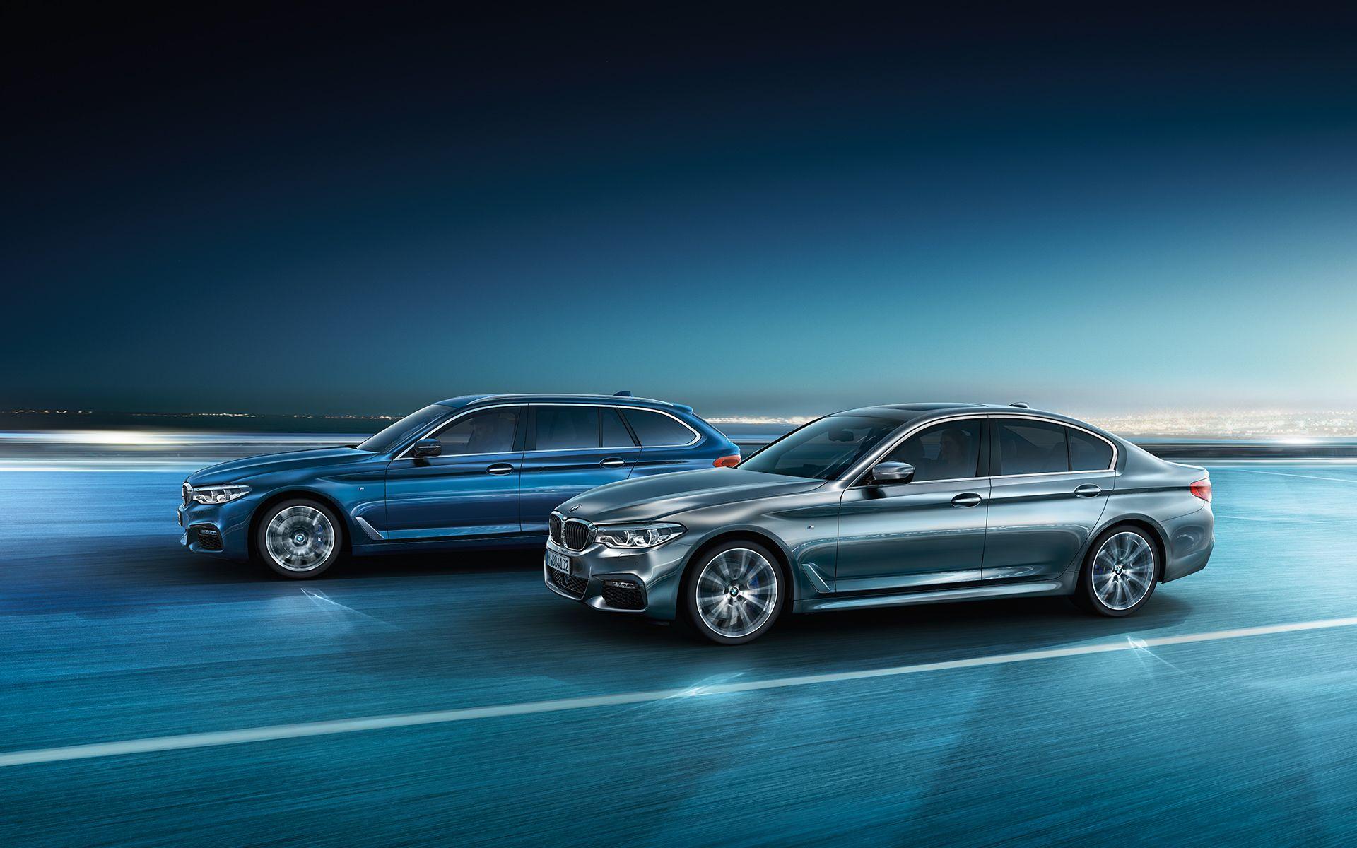 Gorgeous wallpaper of the new 2017 BMW 5 Series Touring