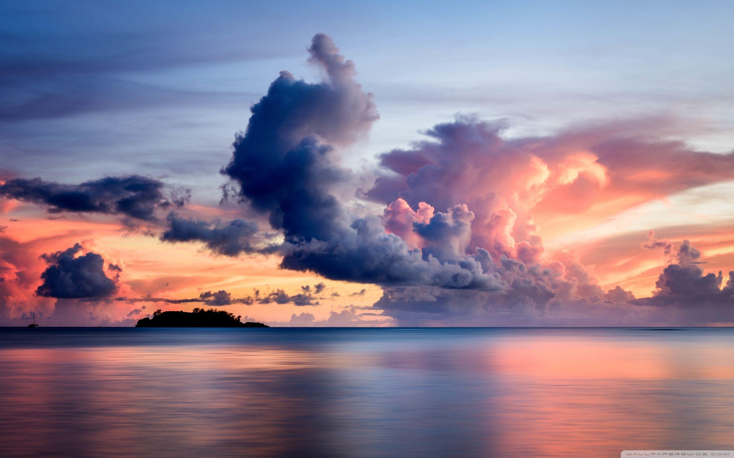 Sunset Clouds, Guam ❤ 4K HD Desktop Wallpaper for • Wide & Ultra