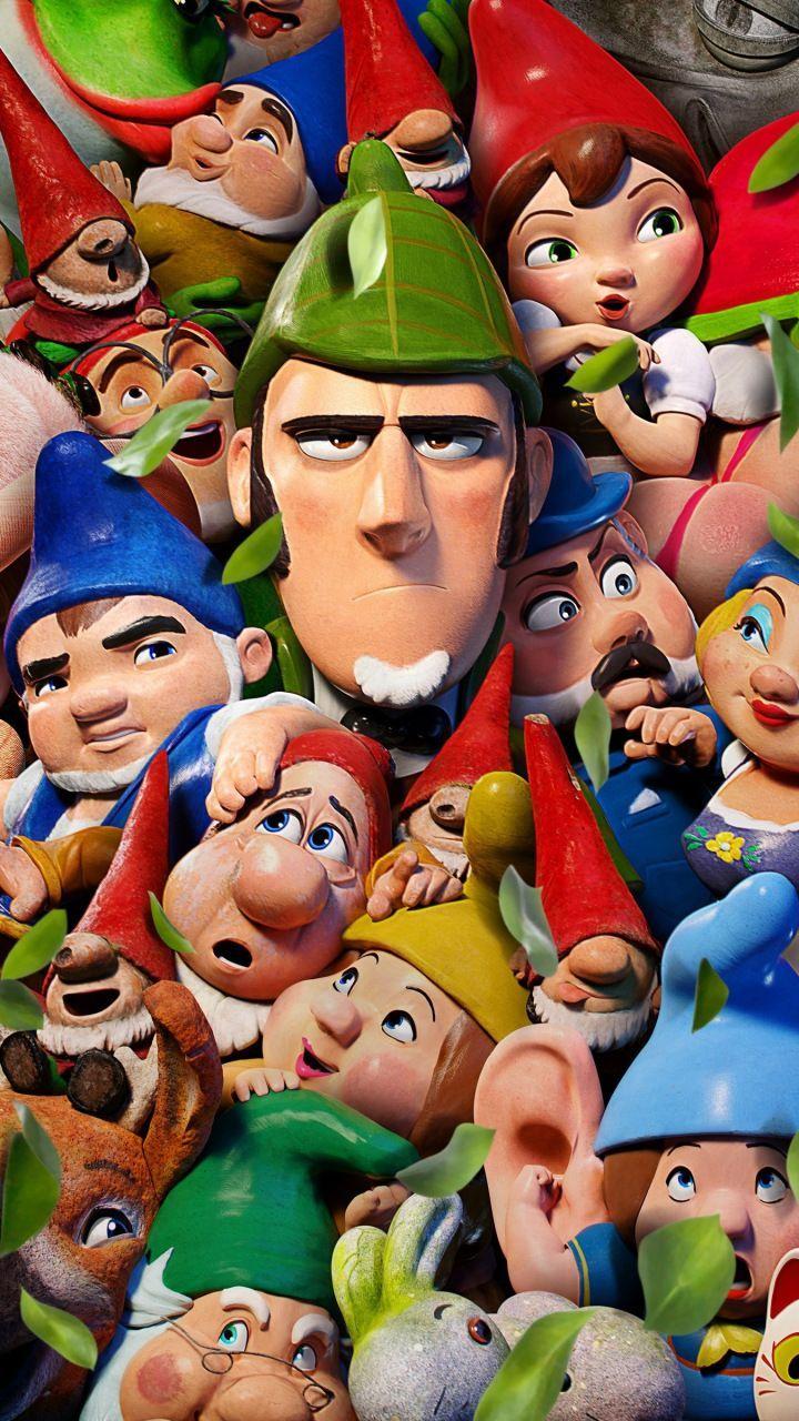 Sherlock Gnomes, animation movie, 2018, 720x1280 wallpaper. Movie