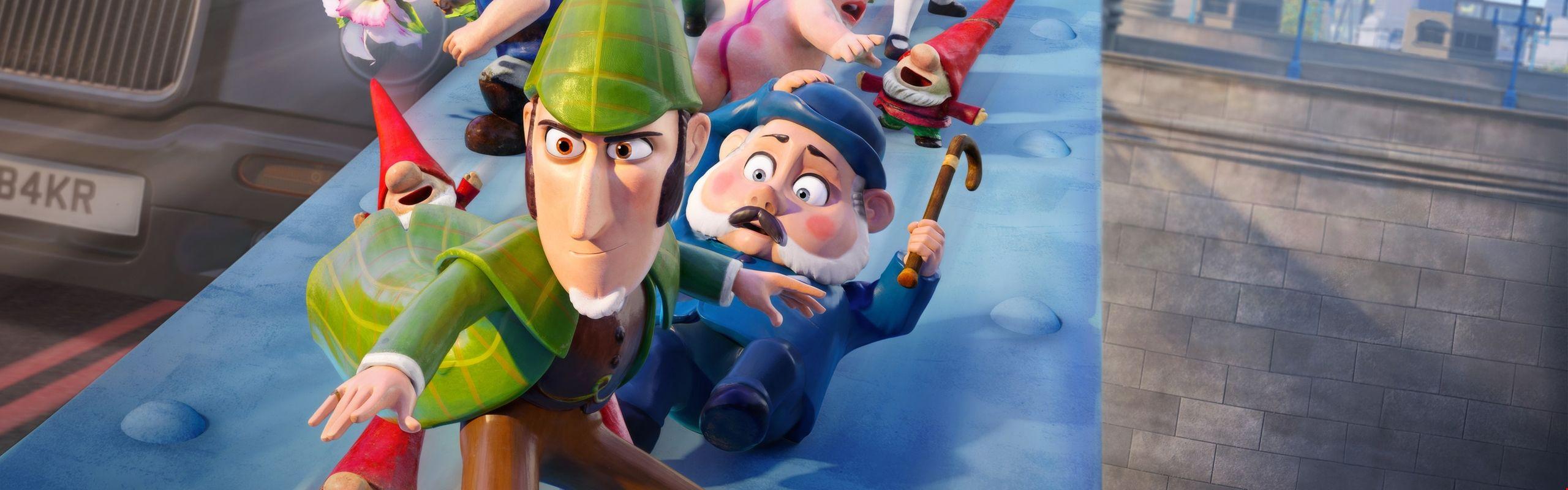 3k Gnomeo and Juliet: Sherlock Gnomes, 4k Background