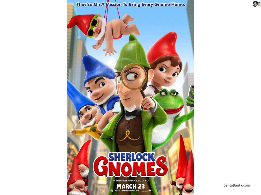 Sherlock Gnomes Movie Wallpaper