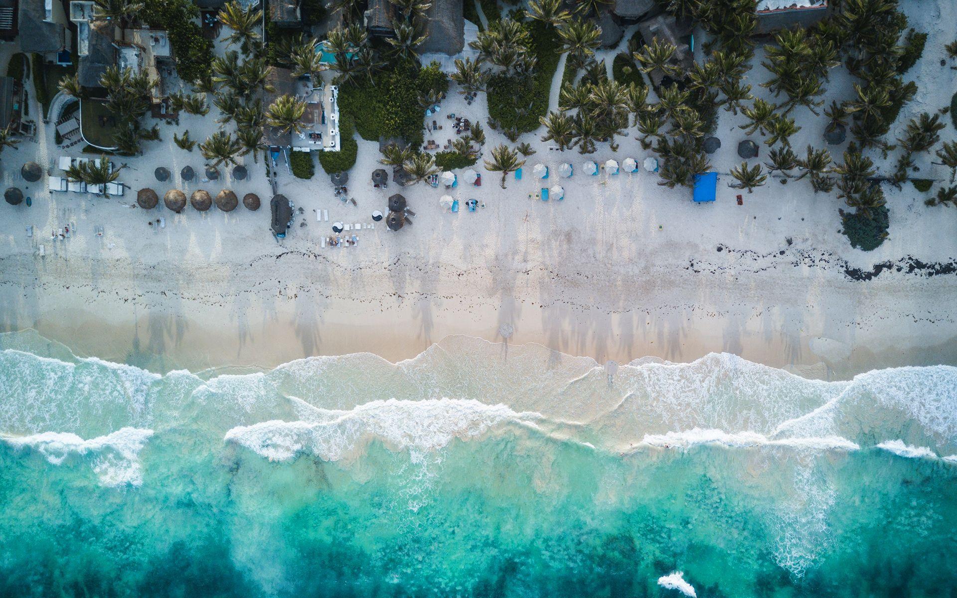 Daily Wallpaper: Tulum Beach, Mexico. I Like To Waste My Time