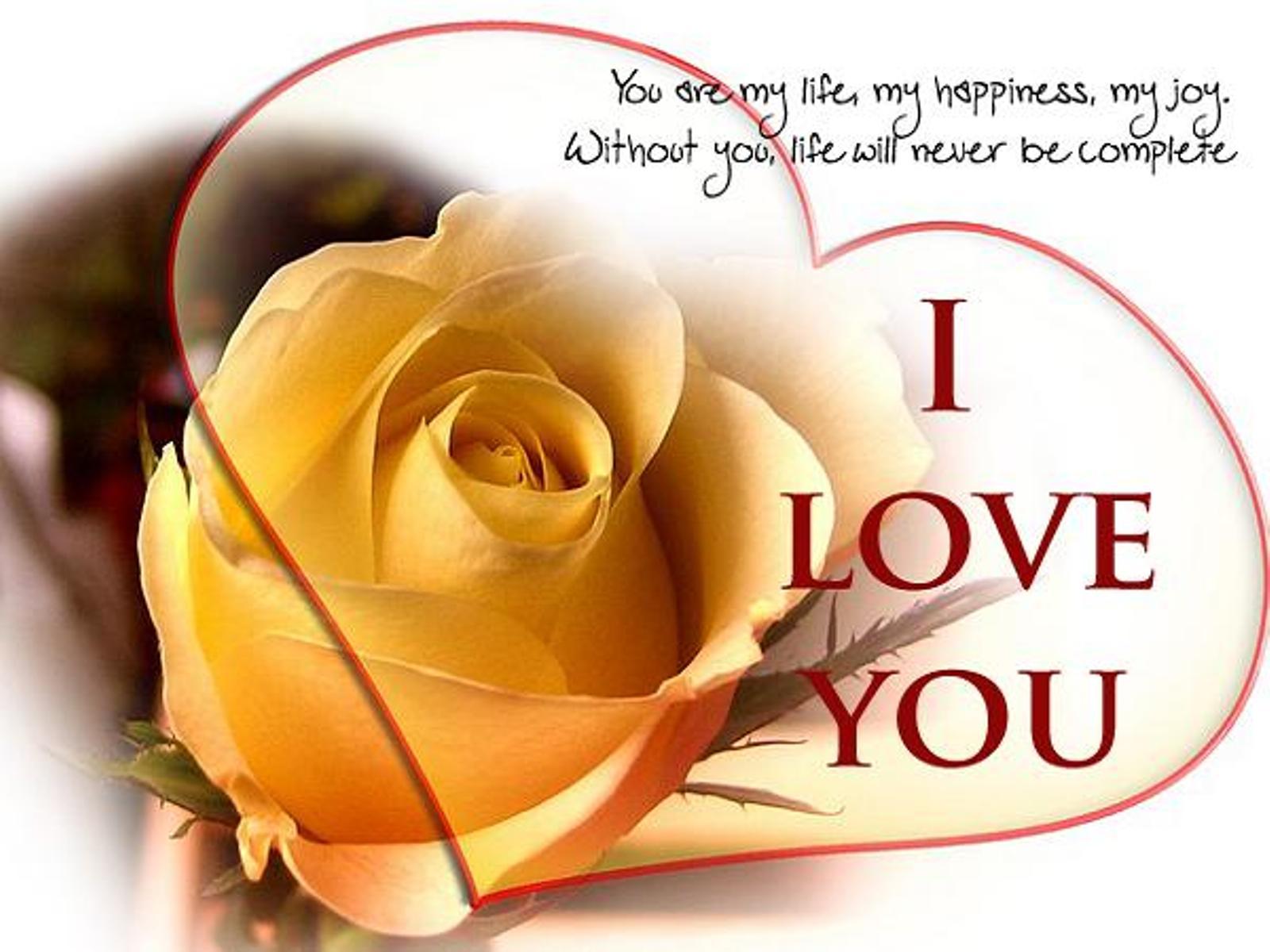 Romantic Gift I Love You Wallpaper