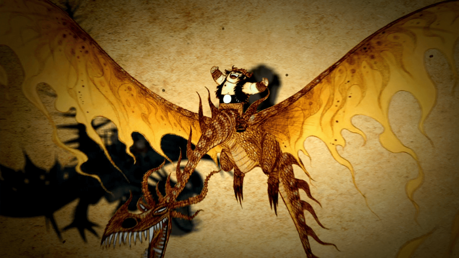 Nightmare the Dragon image Hookfang and Snotlout HD wallpaper