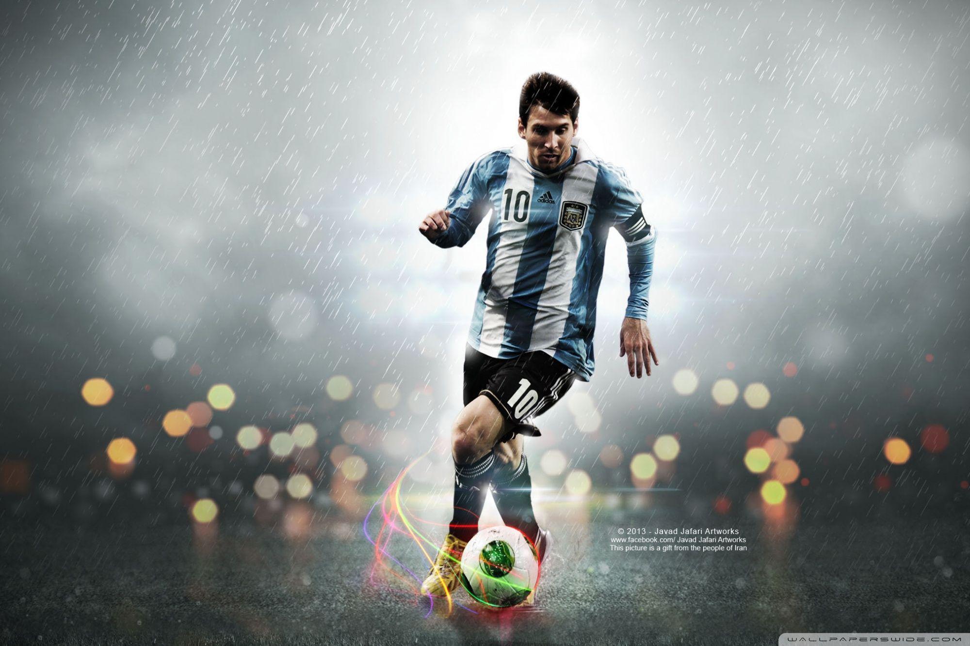 Hãy ngắm nhìn bức hình nền của Messi với chất lượng HD tuyệt đẹp. Sự pha trộn giữa màu sắc và nét bút rất tinh tế sẽ khiến cho người hâm mộ Messi phải trầm trồ. Hãy cập nhật thường xuyên hình nền cho điện thoại của bạn để cảm nhận sự vẻ đẹp vô tận của siêu sao bóng đá Argentina này.
