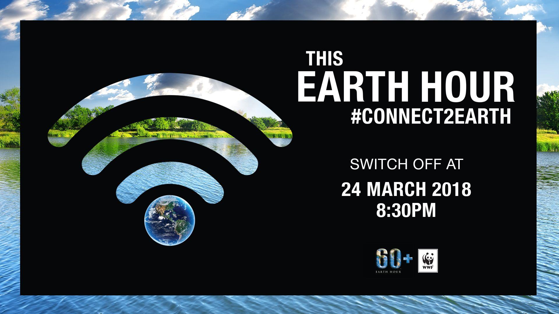 Crazy Eddie's Motie News: #Connect2Earth for Earth Hour 2018