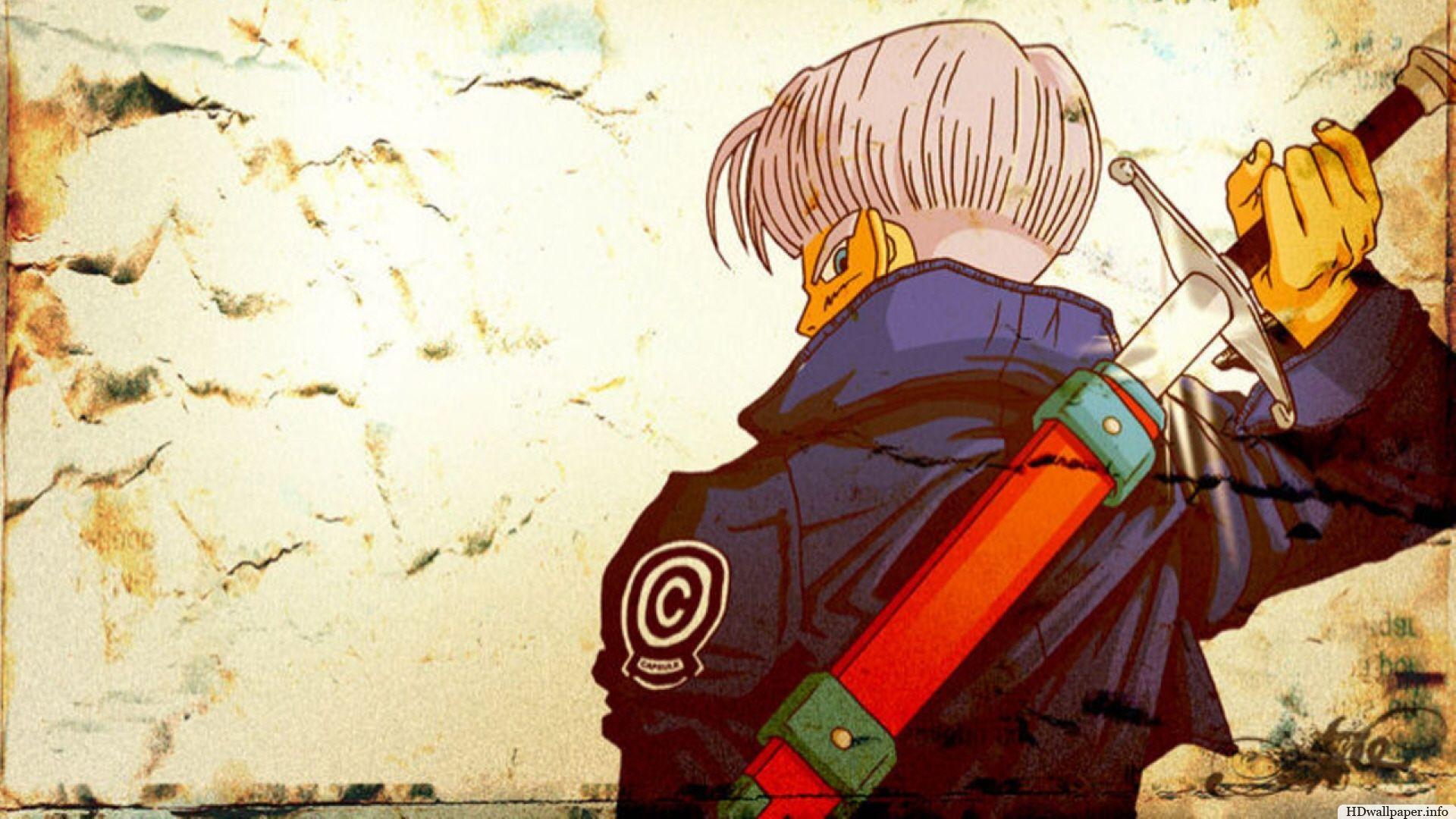 Download Legendary Hero Trunks of Dragon Ball Z Wallpaper