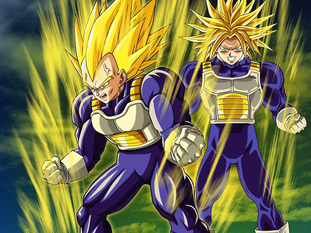 Wallpapers Vegeta and Trunks by Dony910.