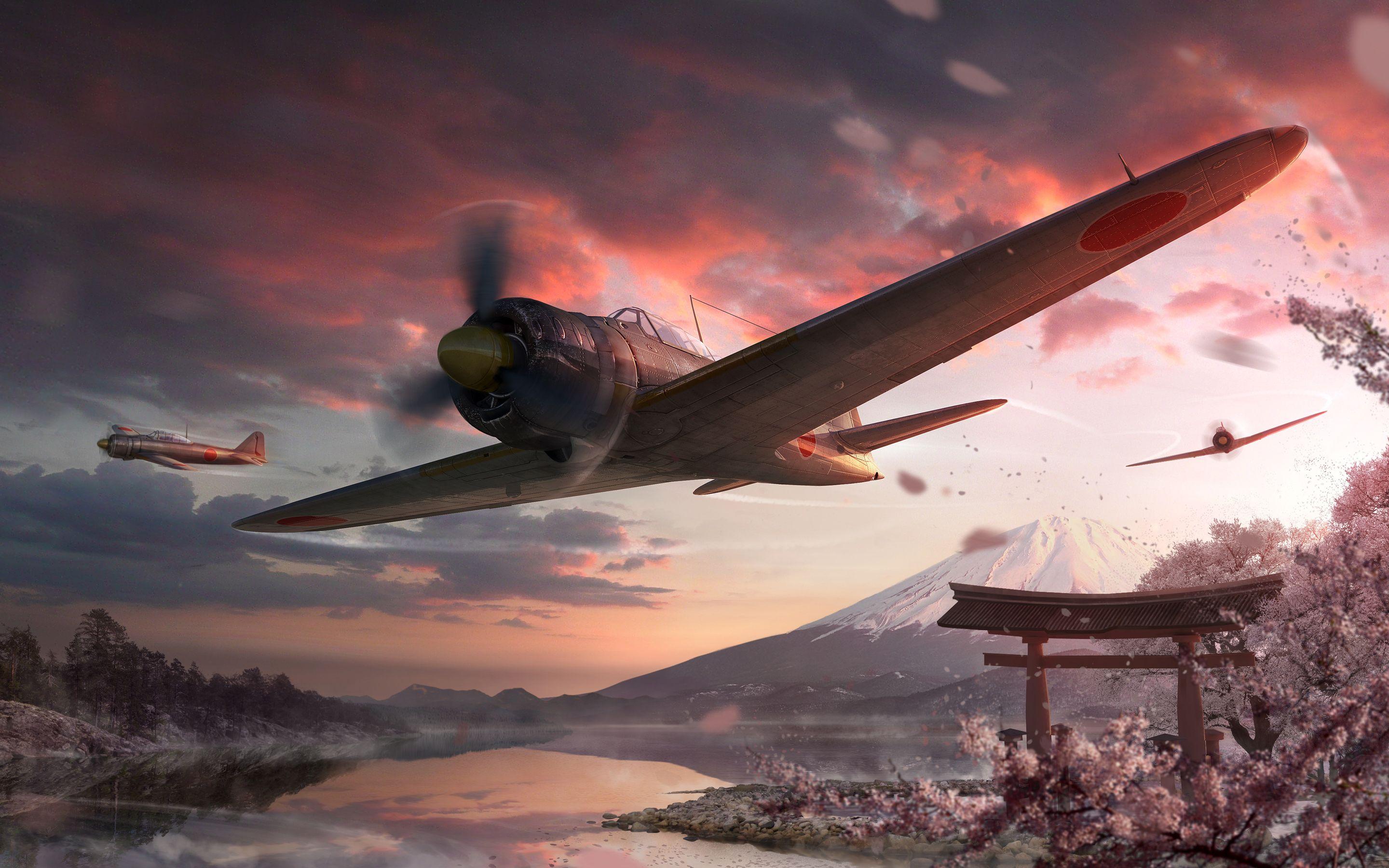 World of Warplanes Online Game Wallpaper