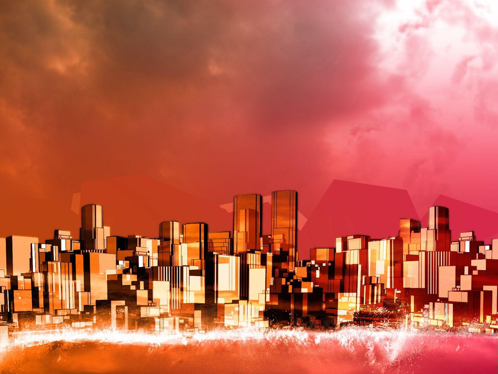 Abstract City Wallpapers Wallpaper Cave