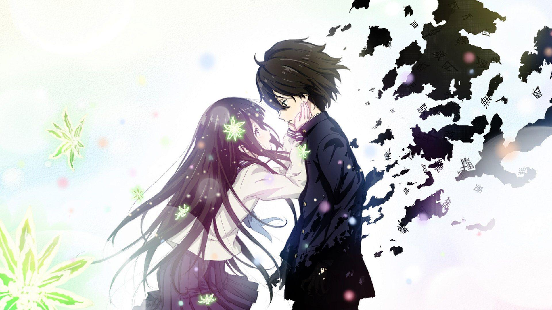 Sad Anime Boy With Black Hair Hyouka Image -Real