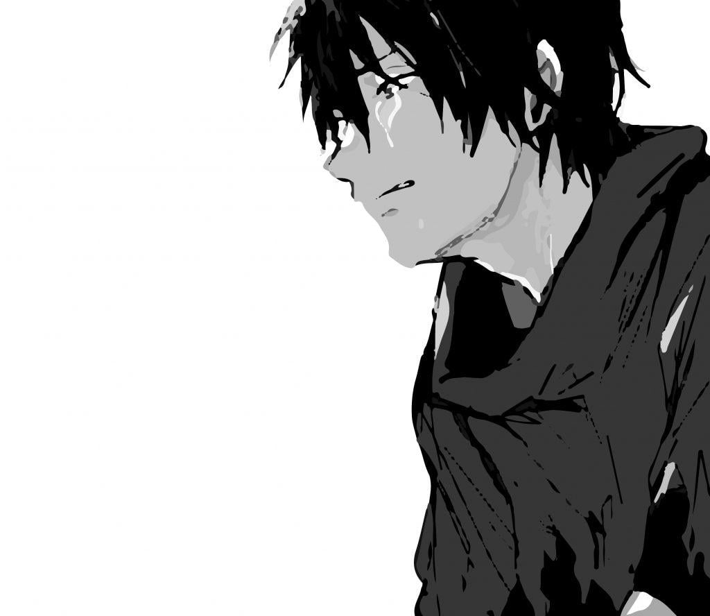 Anime boy, sad and boy anime #805983 on