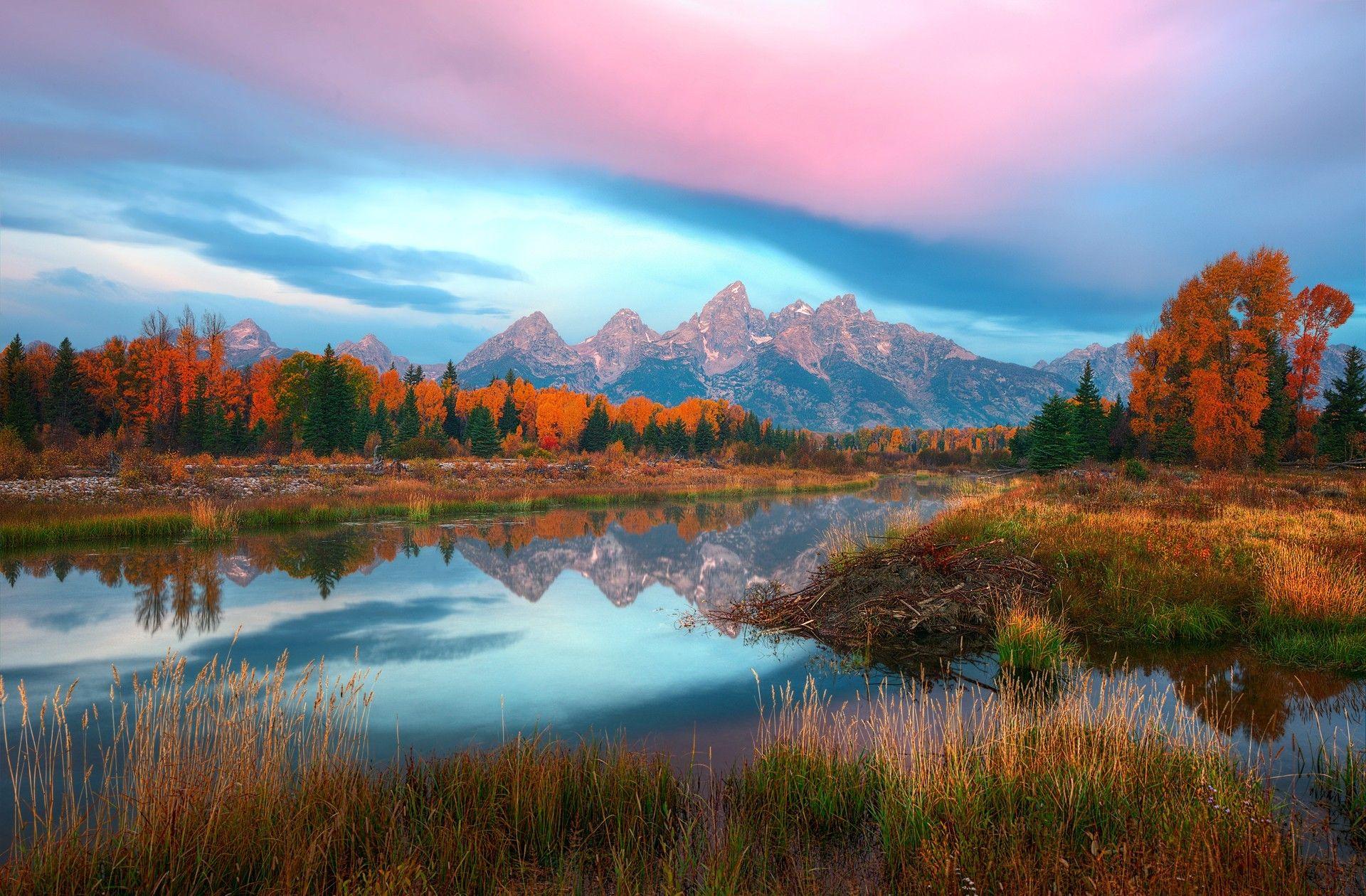 The Teton Range Full HD Wallpaper and Background Imagex1260