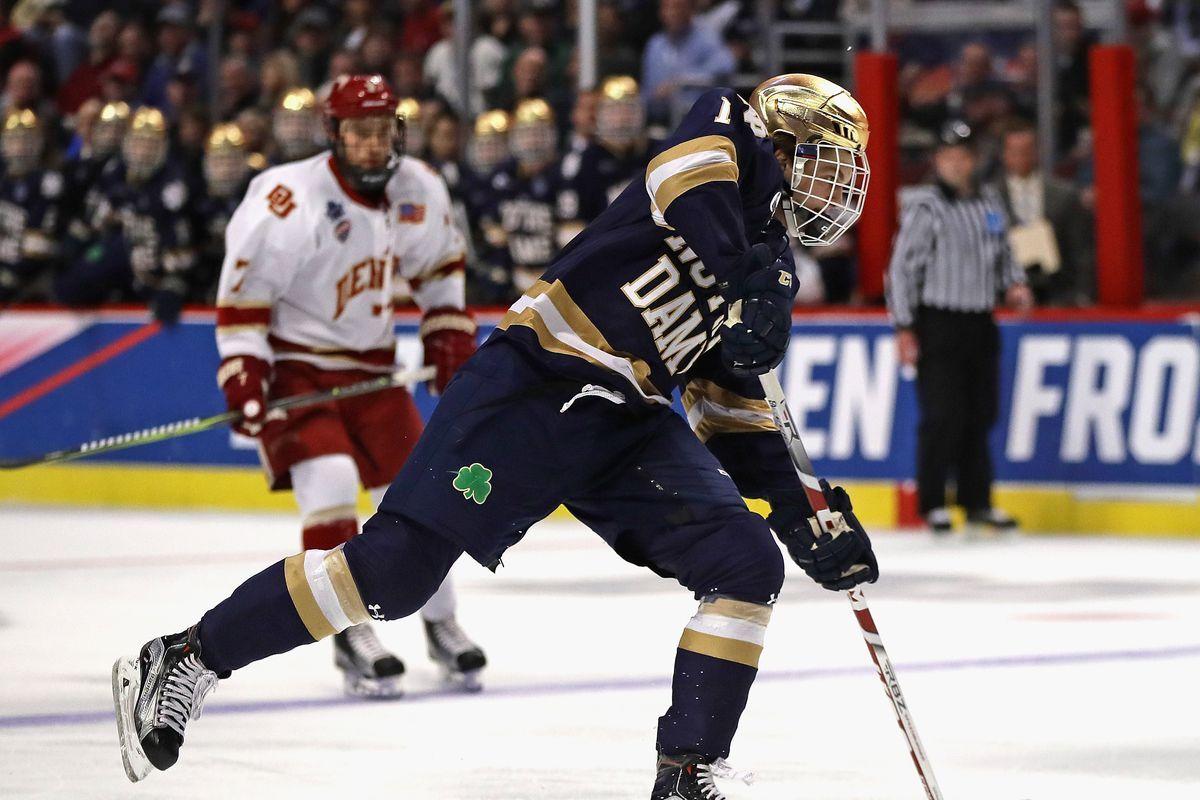 Notre Dame Hockey: Penn State Big Ten Semifinal Preview Foot