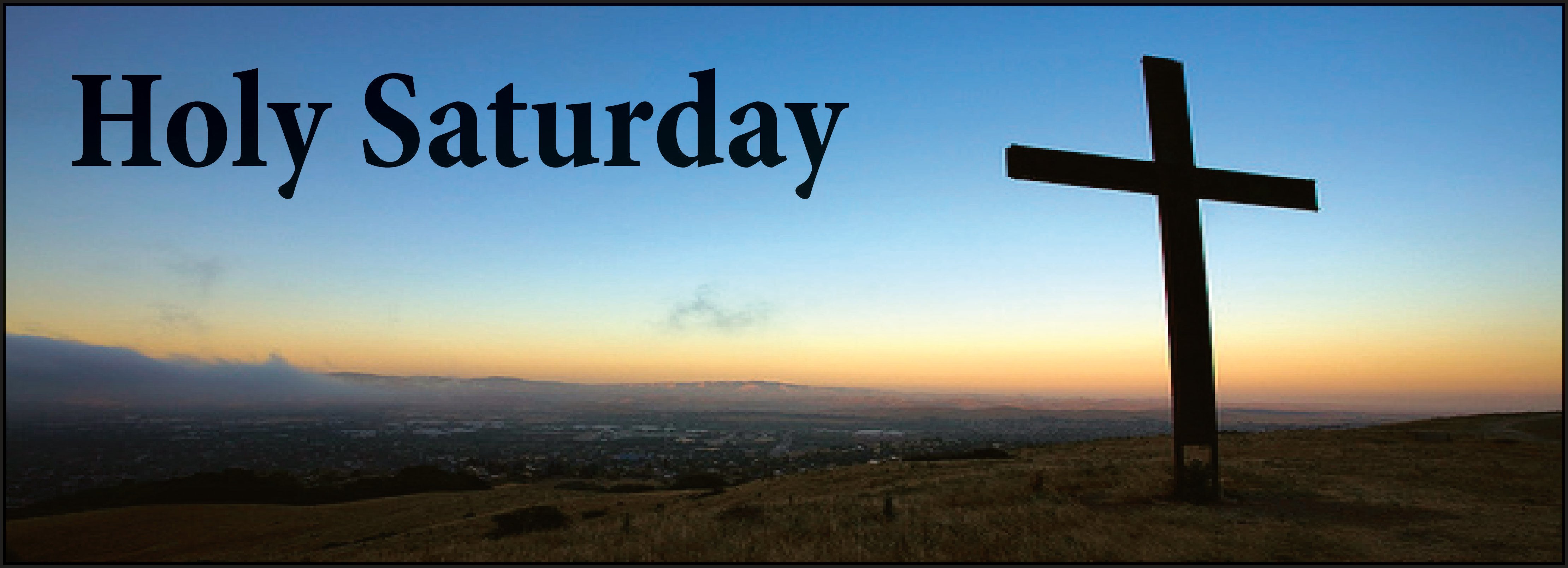 Beautiful Holy Saturday Wish Picture