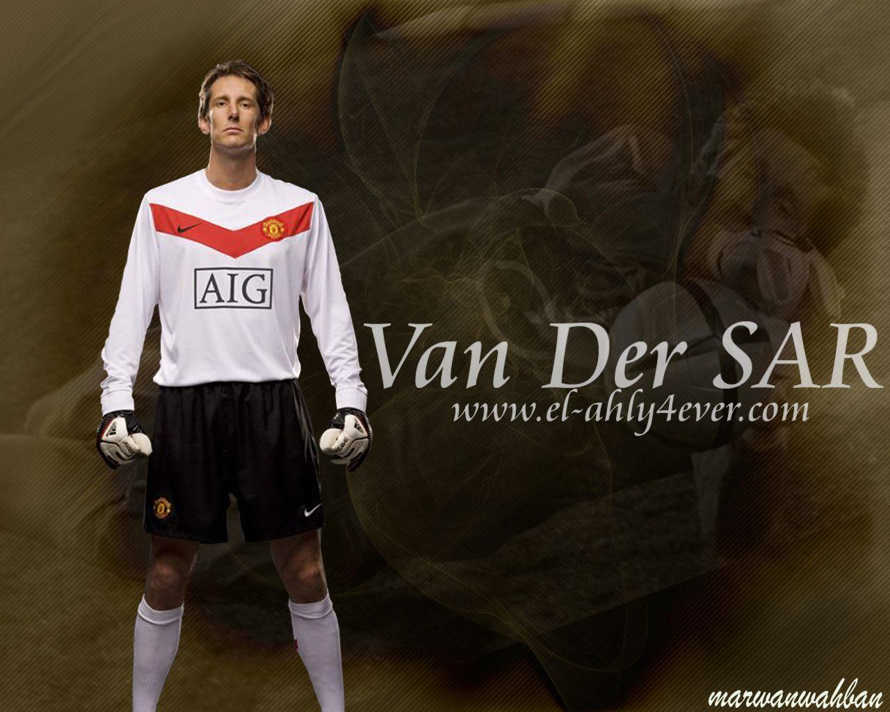 Van Der Sar (17). Manchester United Wallpaper