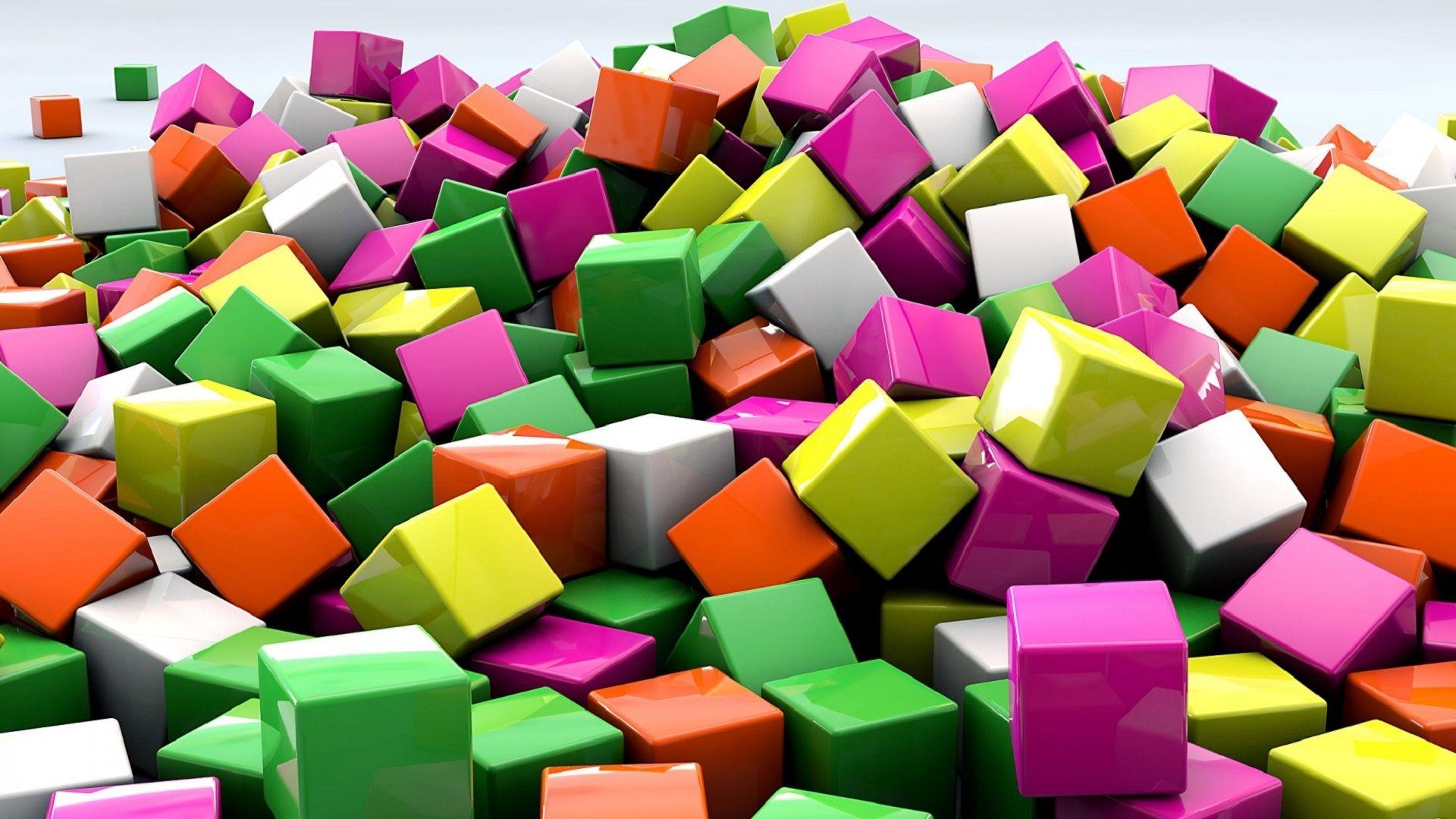 3D colorful cube boxes new HD wallpaper HD wallpaperNew HD