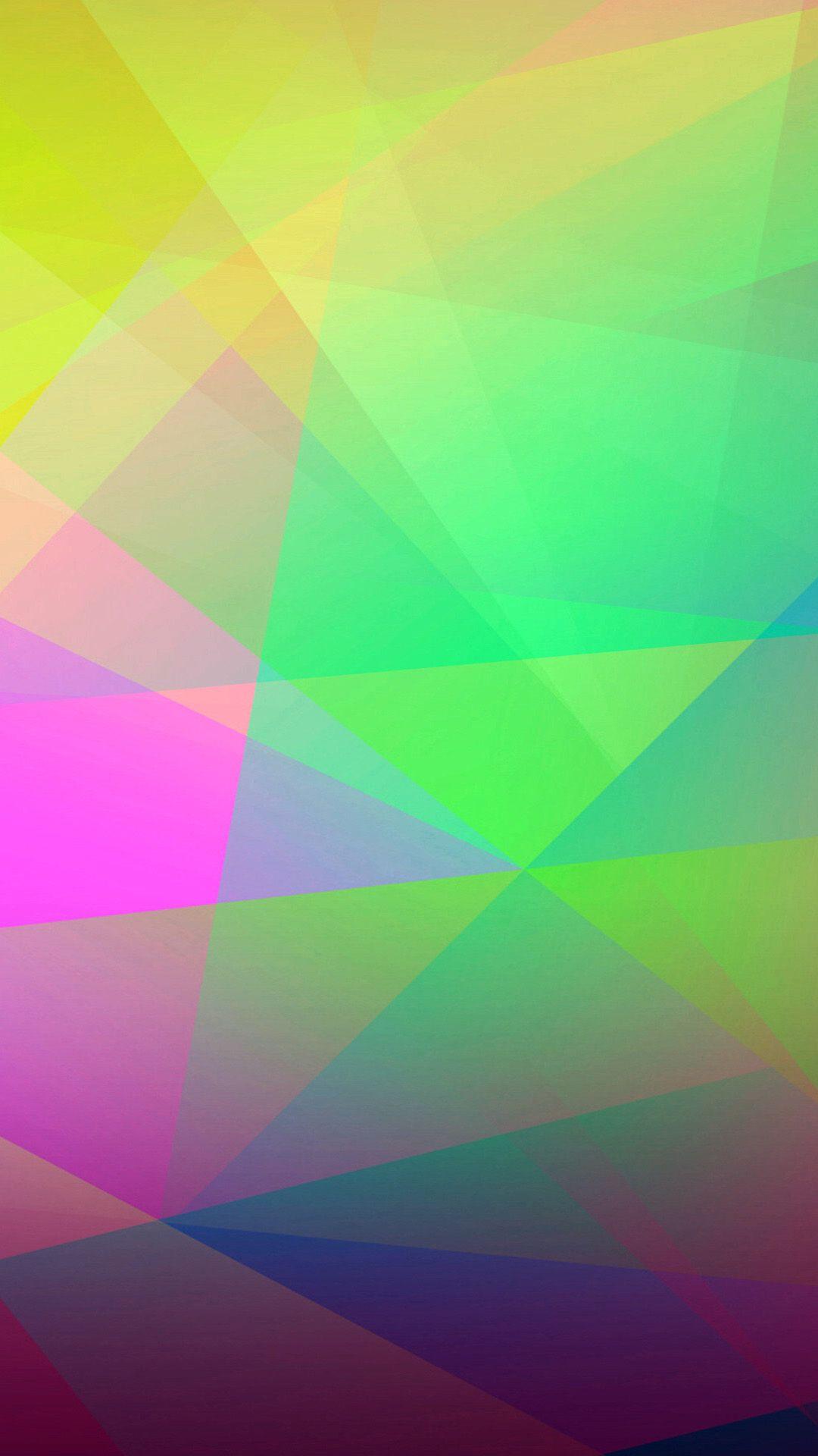 Wallpaper android 4k 5k wallpaper abstract yellow blue green OS 3436