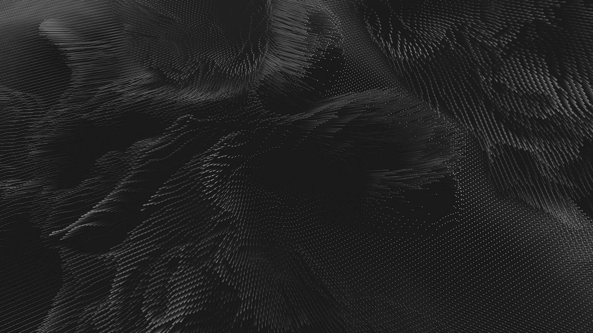 Abstract dark grey smoke waves background Vector Image