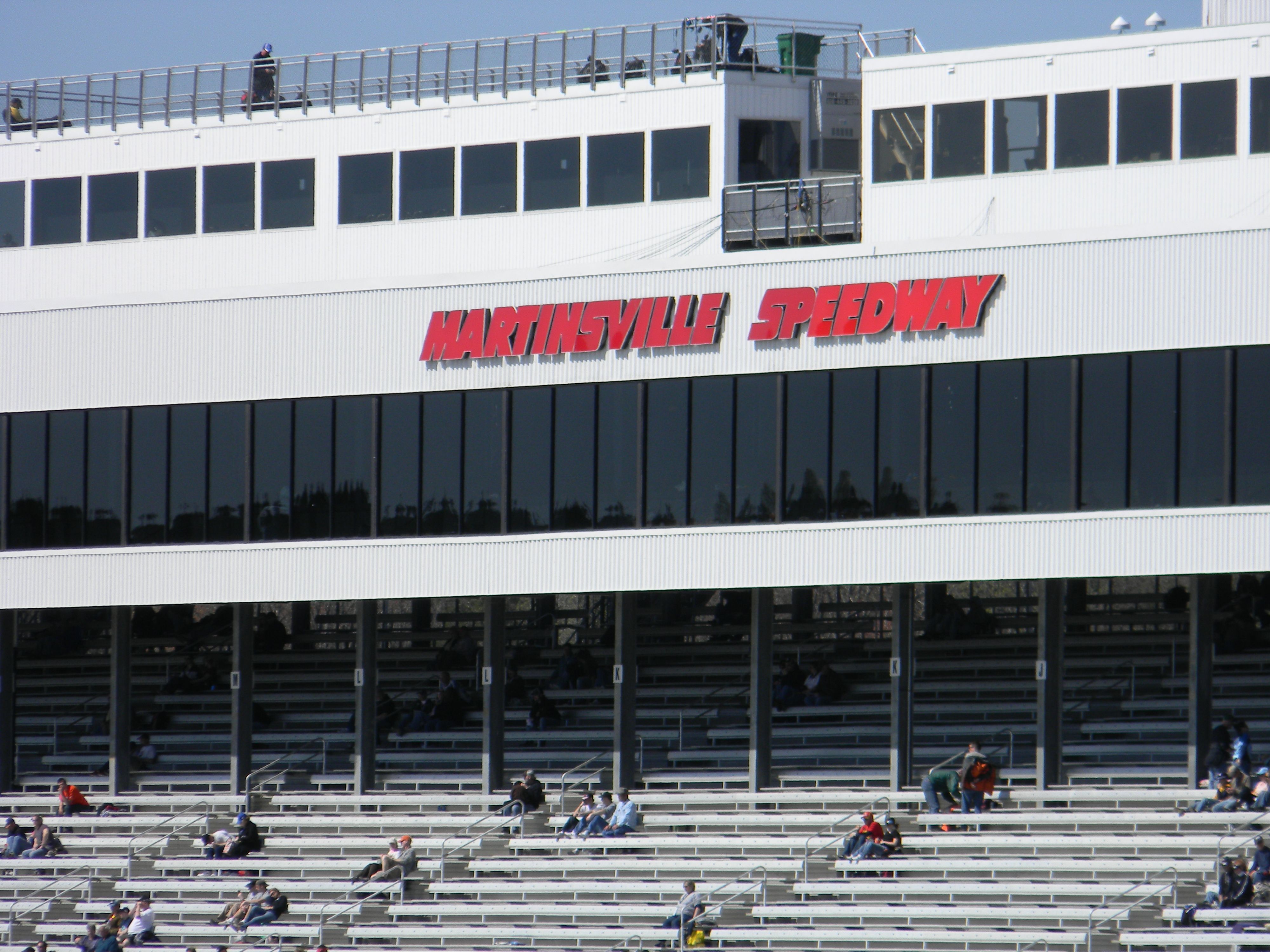 Martinsville Speedway tower in