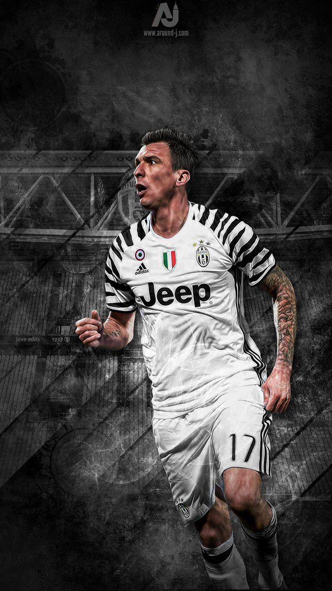 Juve Edits - #Mandzukic. Mobile wallpaper