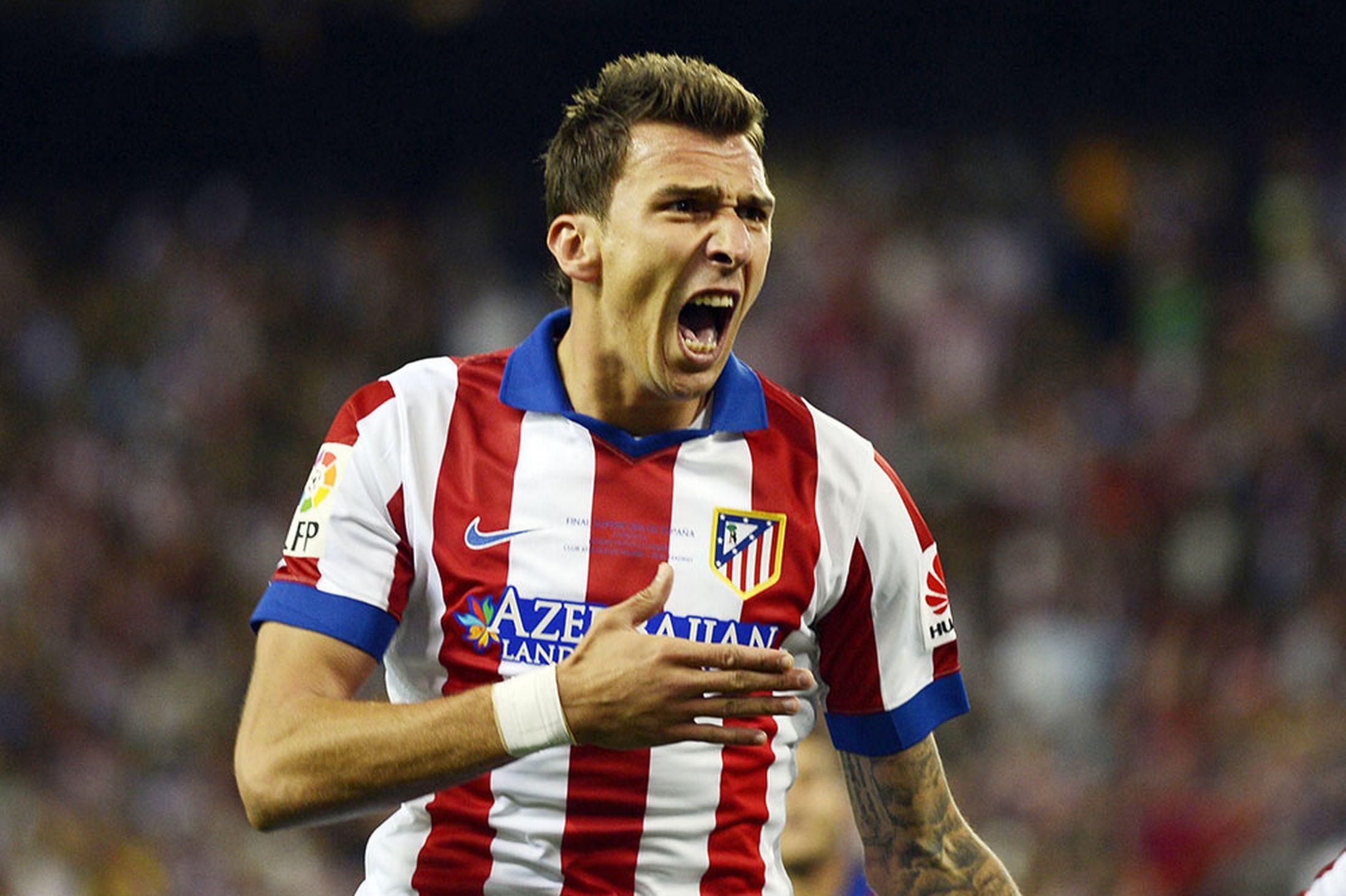 Mandzukic. Football time! Atletico de Madrid