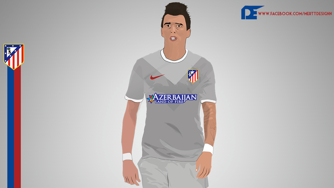 Mario Mandzukic Vector