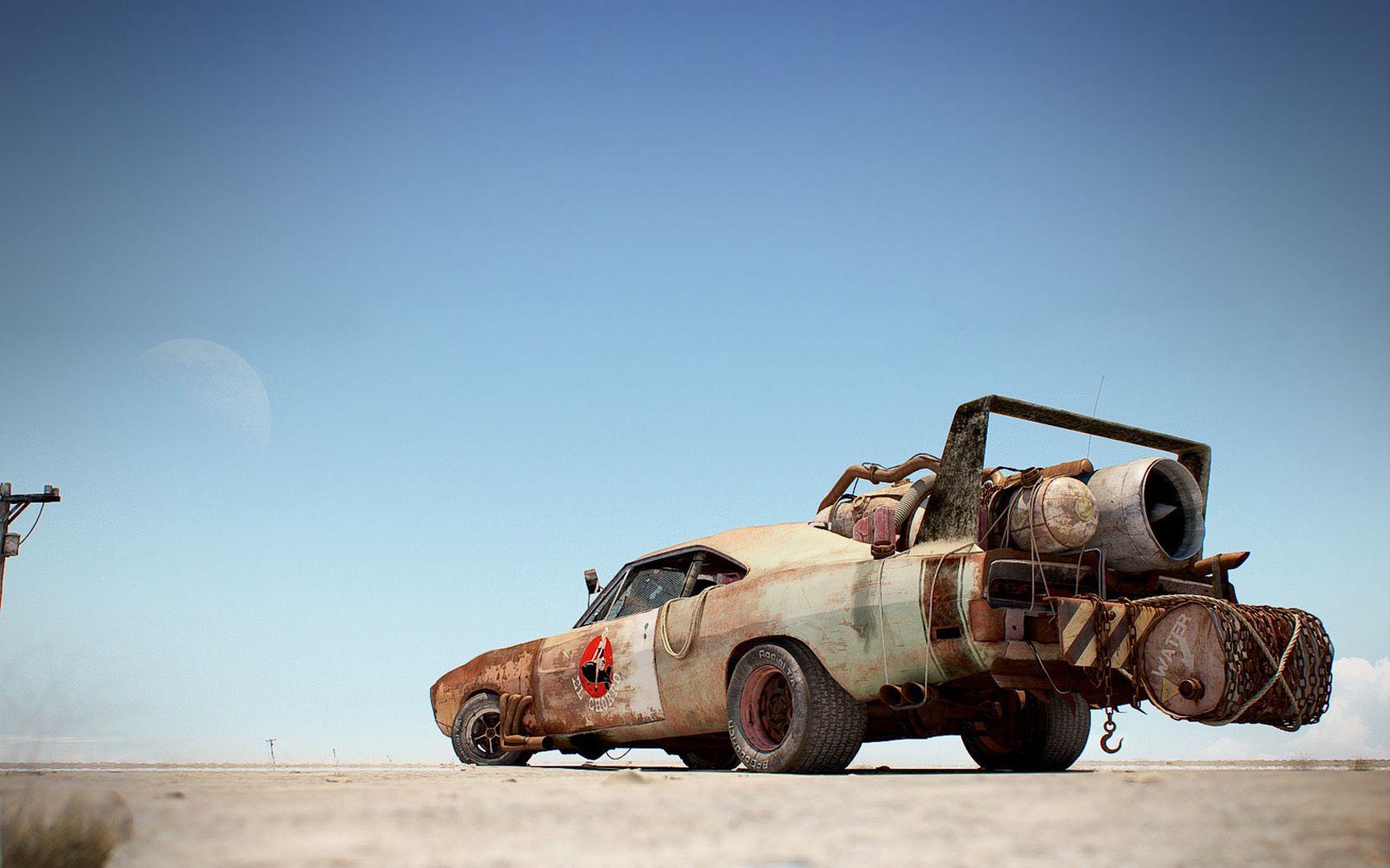 Dodge Daytona Rust Mad Max HD wallpaper