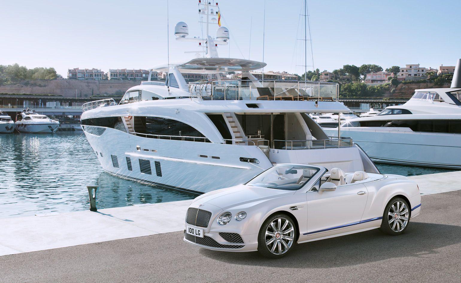 Princess Yachts and Bentley Motors navigate land and sea. Wallpaper*
