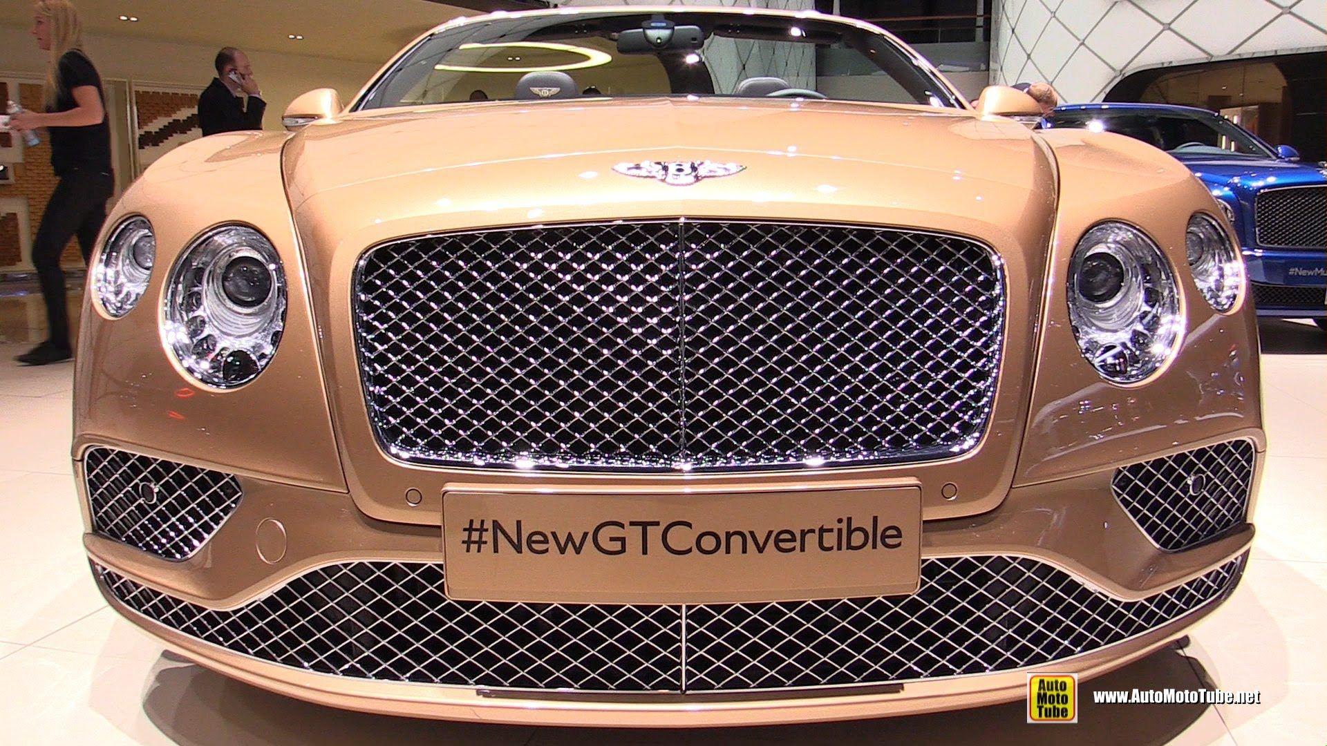 Bentley Continental GT Convertible and Interior