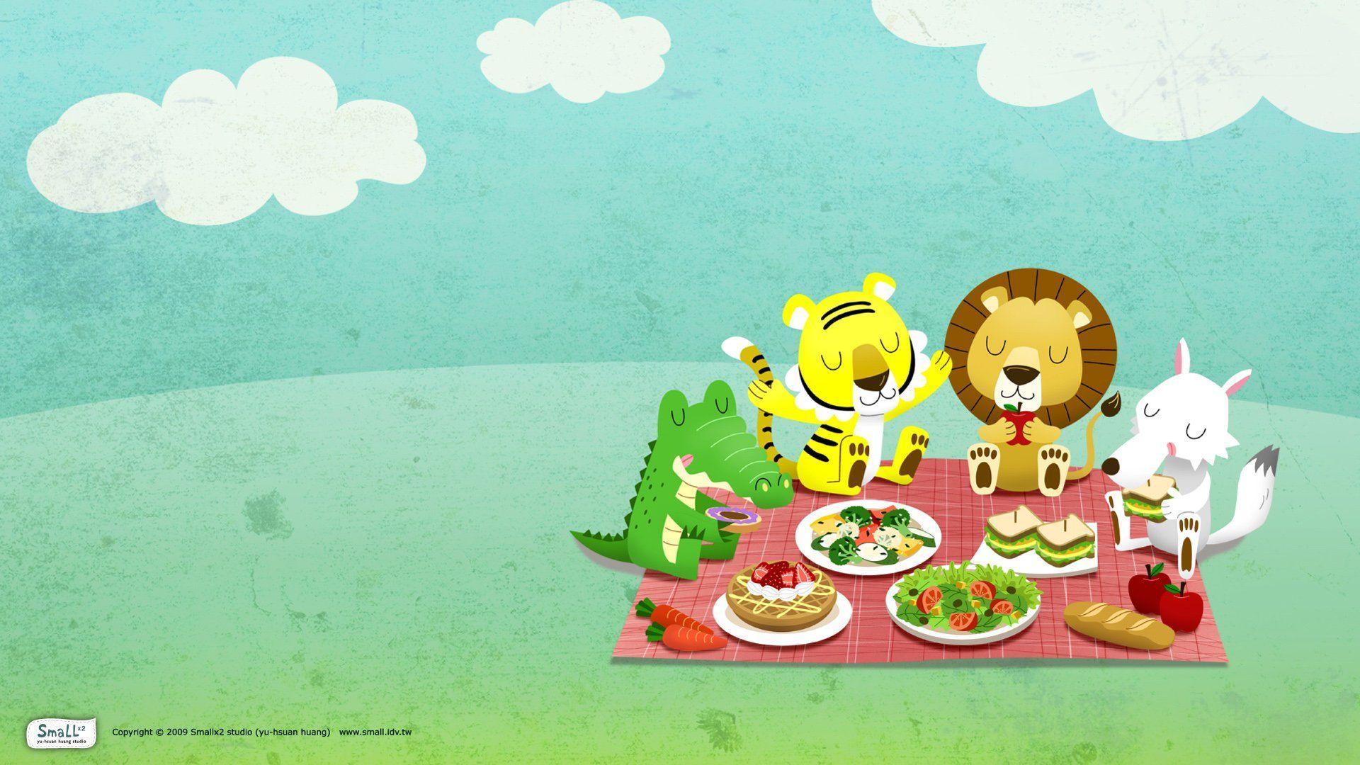 Picnic Wallpaper