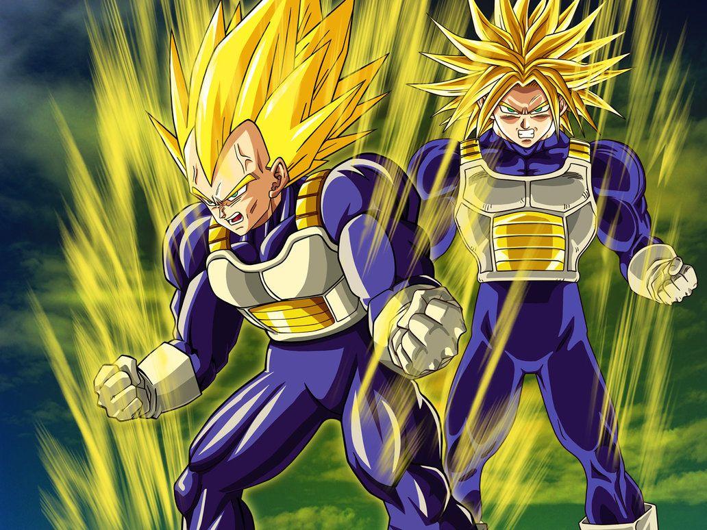 Vegeta And Future Trunks Vegeta And Future Trunks
