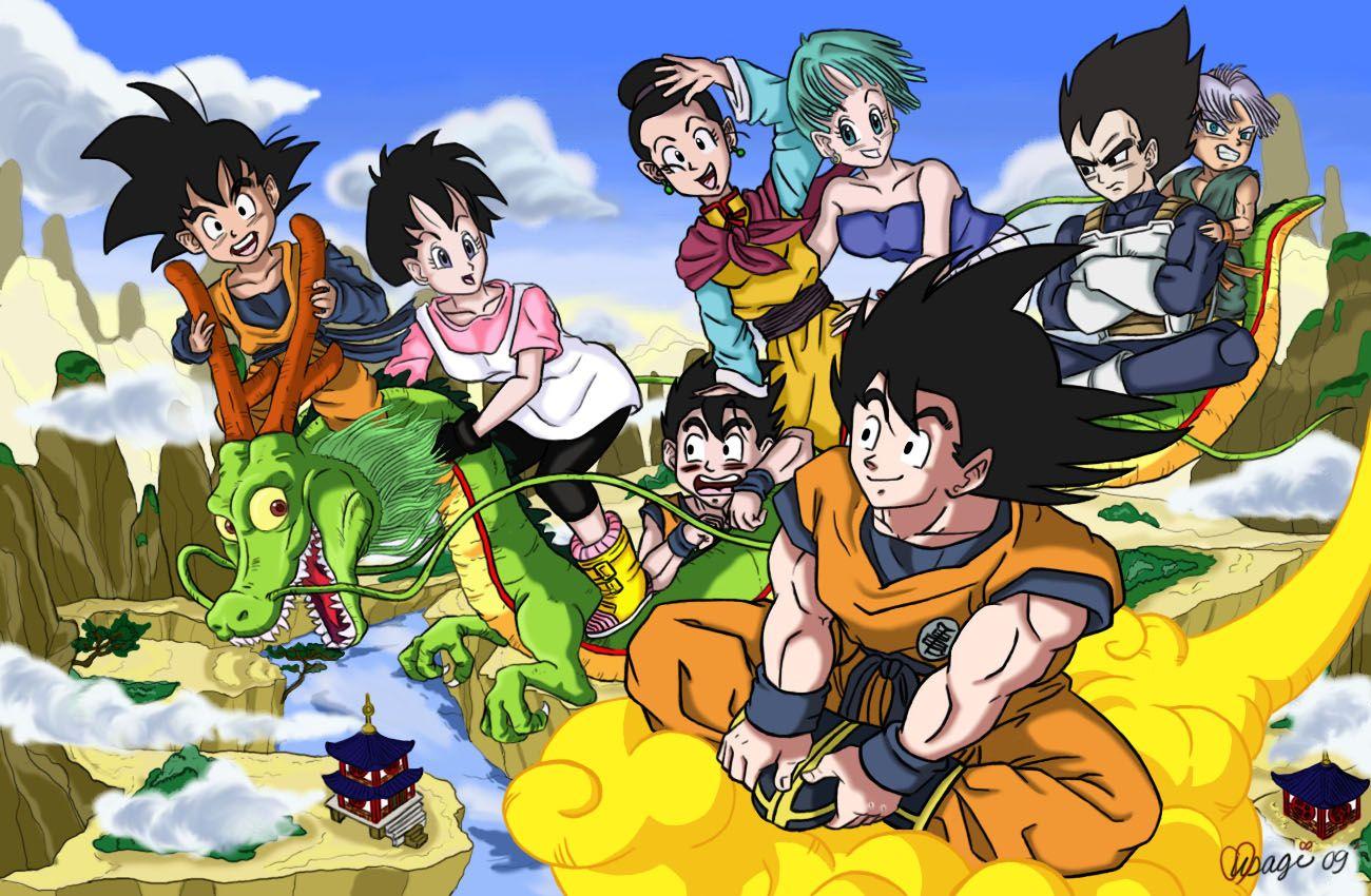 DBZ Warriors Dragon ball Z Wallpaper of Goku, Vegeta