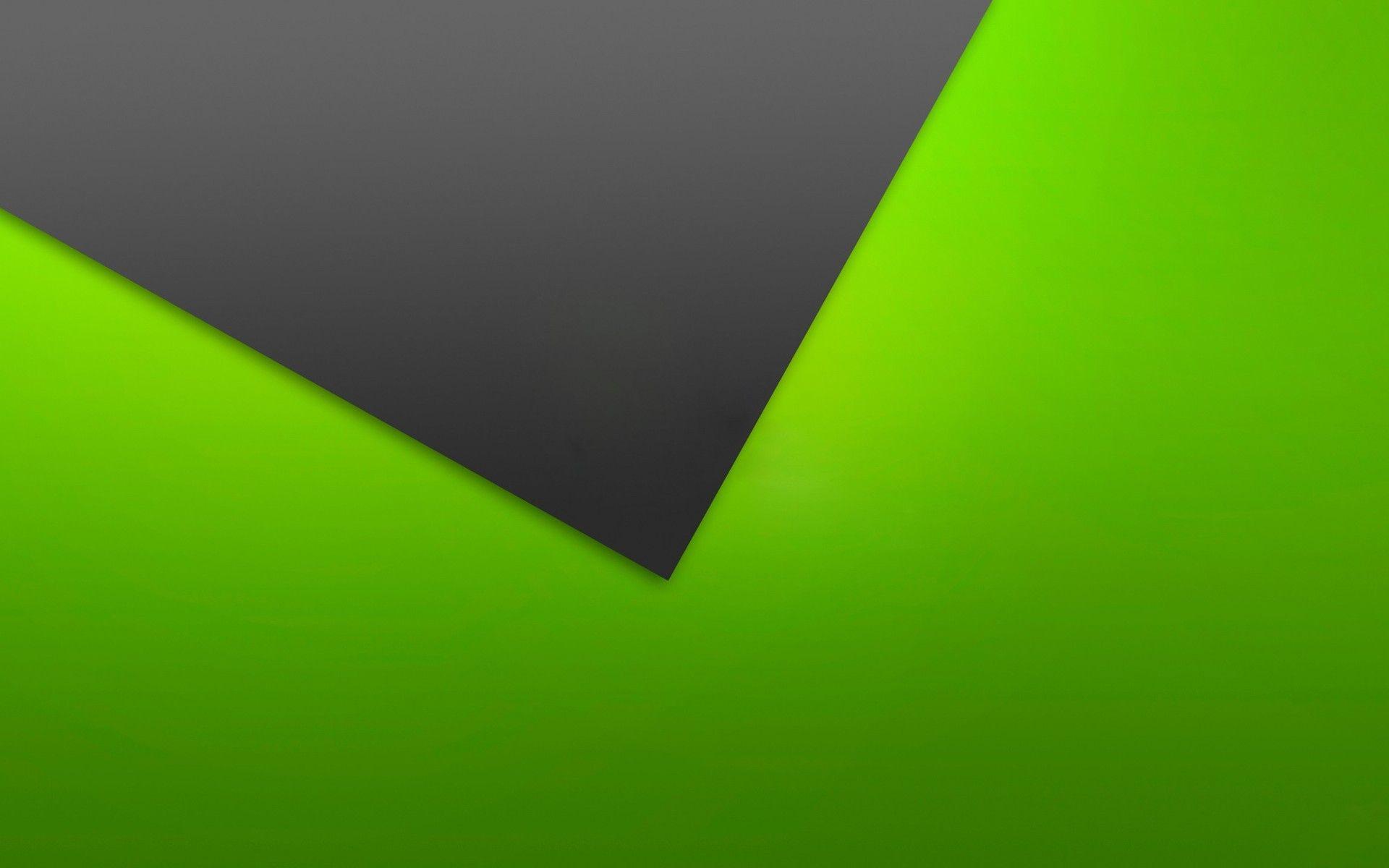 HD Abstract Green Wallpaper