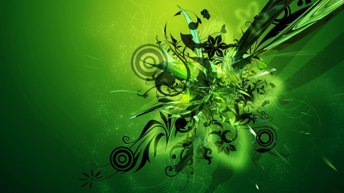 Abstract Green Wallpaper Group With 63 Items Cool Greenhouse