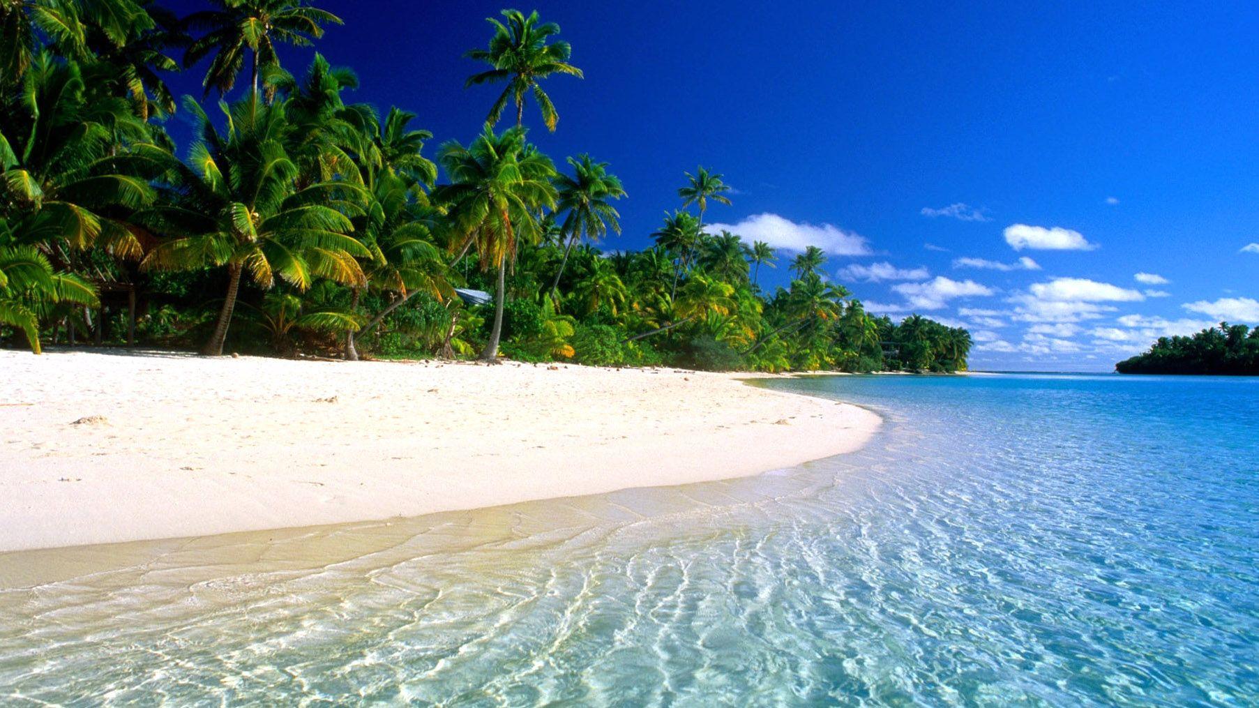 Beautiful, Dream, Beach, HD Sea Wallpaper, Sand, Sun, Sky