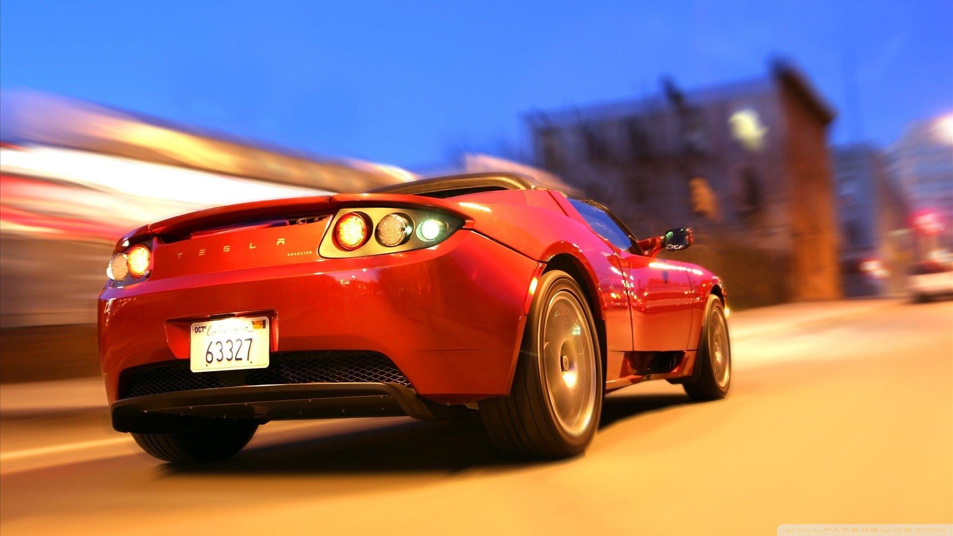 Tesla Roadster ❤ 4K HD Desktop Wallpaper for 4K Ultra HD TV
