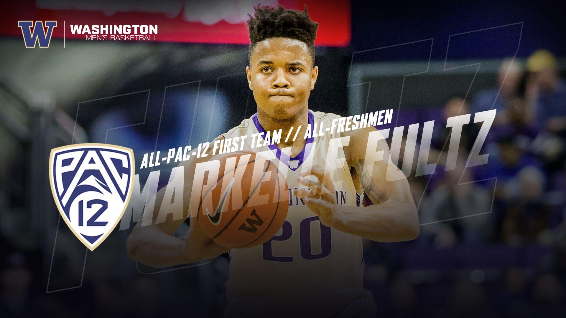 Fultz Earns Pac 12 All Conference And All Freshman Team Honors