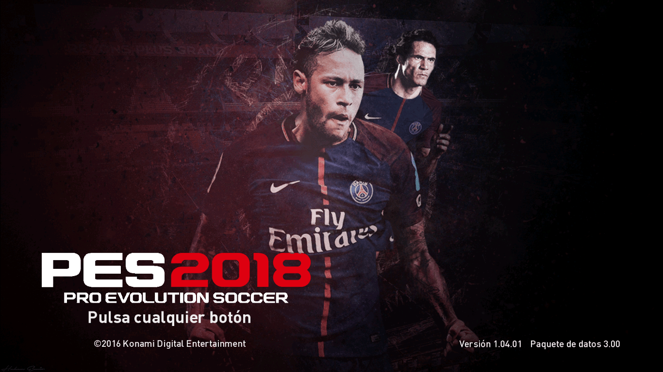 Neymar PSG. StartScreen. PES2017. Released [04.08.2017]