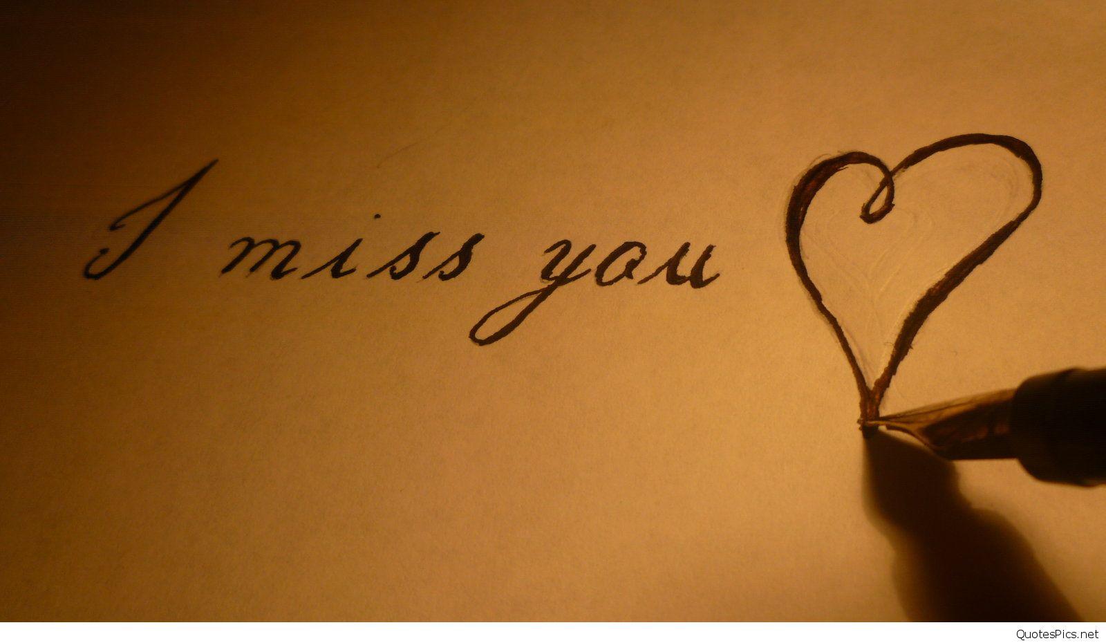 I miss you wallpaper picture 2017 2018