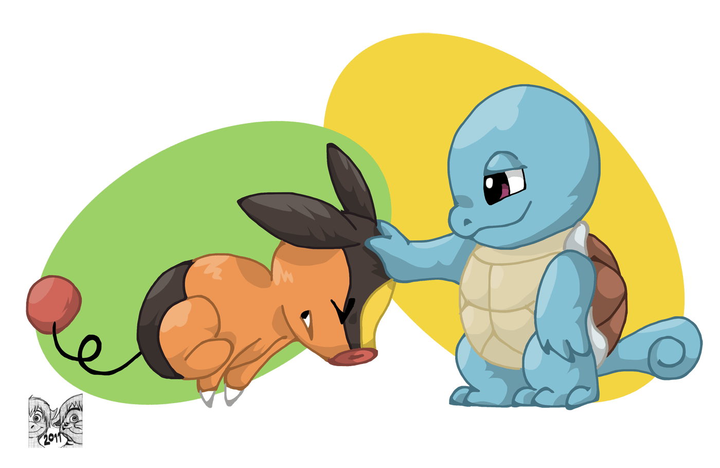 Squirtle vs Tepig