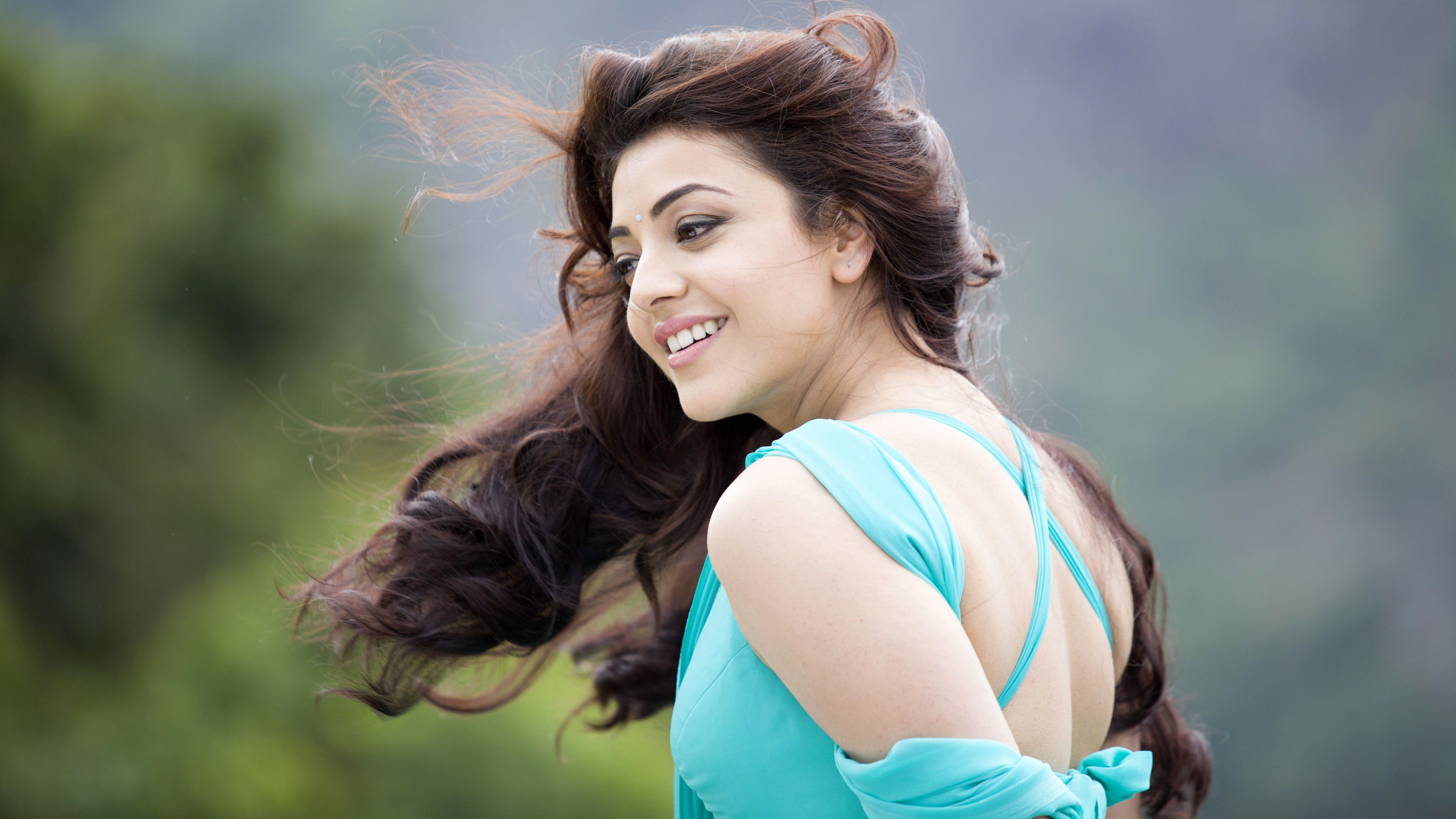 Kajal Aggarwal HD 5K Wallpaper