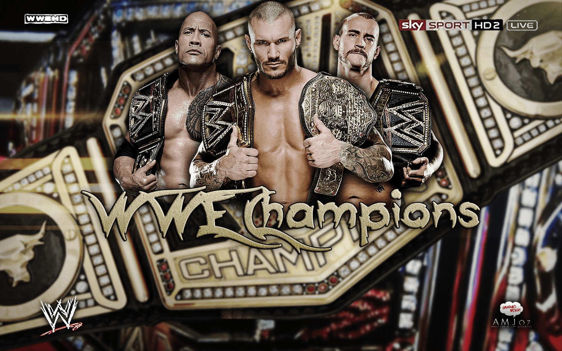 WWE Champions HD Wallpapers by AMJ07.deviantart on @DeviantArt