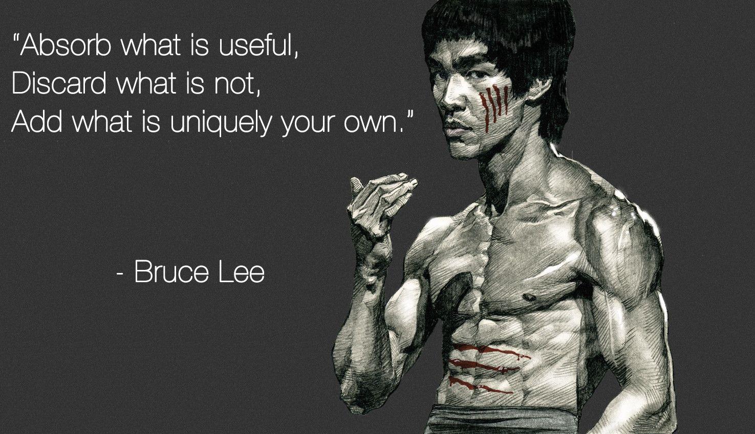 Powerful Bruce Lee Sayings & Quotes By Bruce Lee