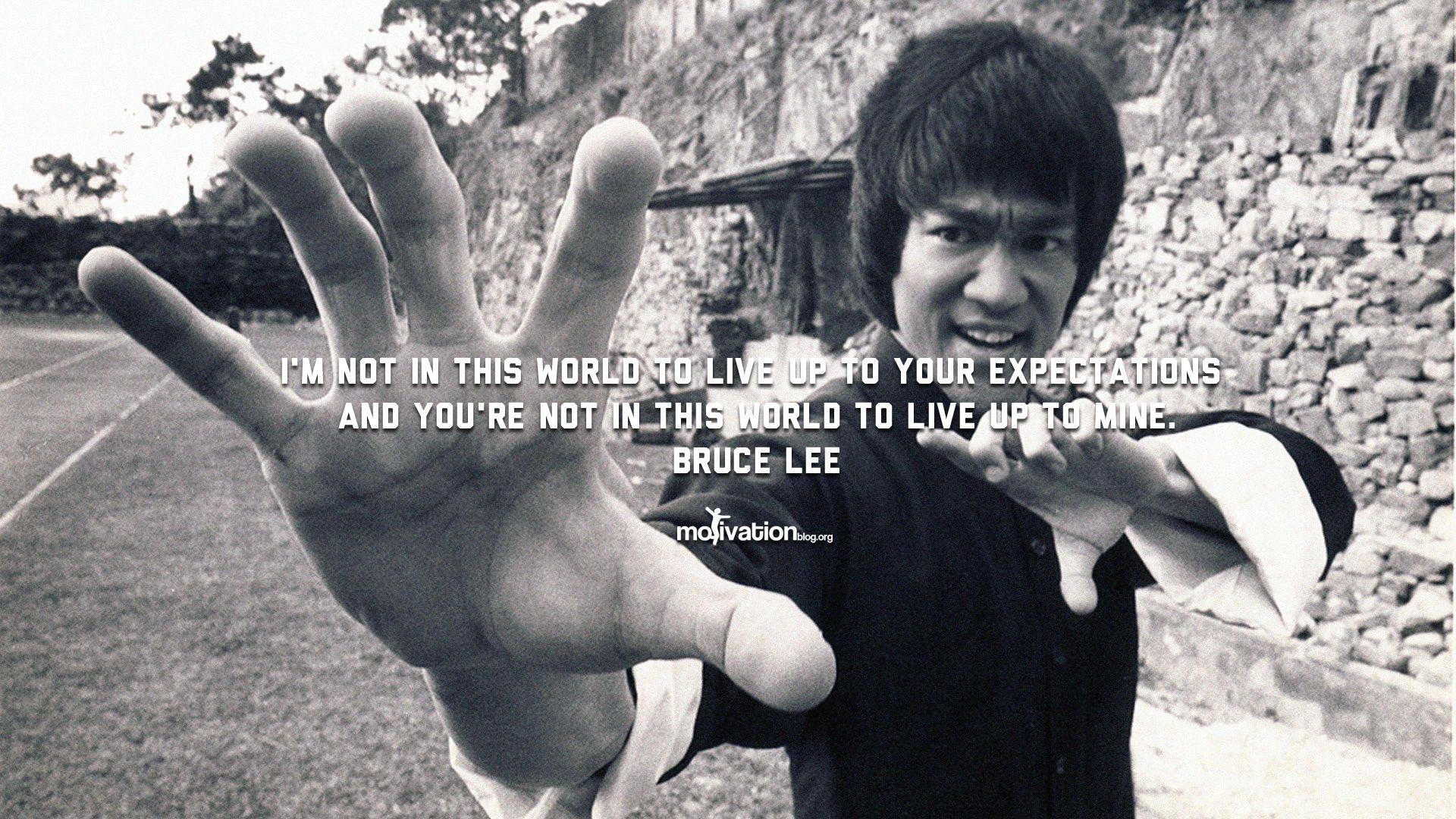 Motivational quotes and posters. Bruce Lee quotes wallpaper