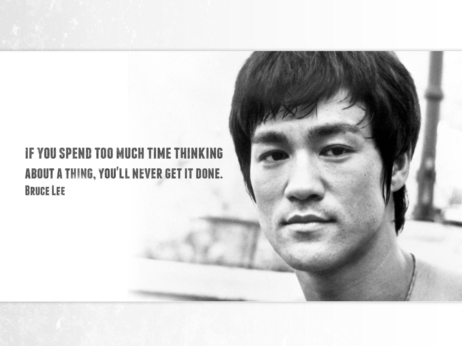 Bruce Lee Quote Wallpaper HD Wallpaper
