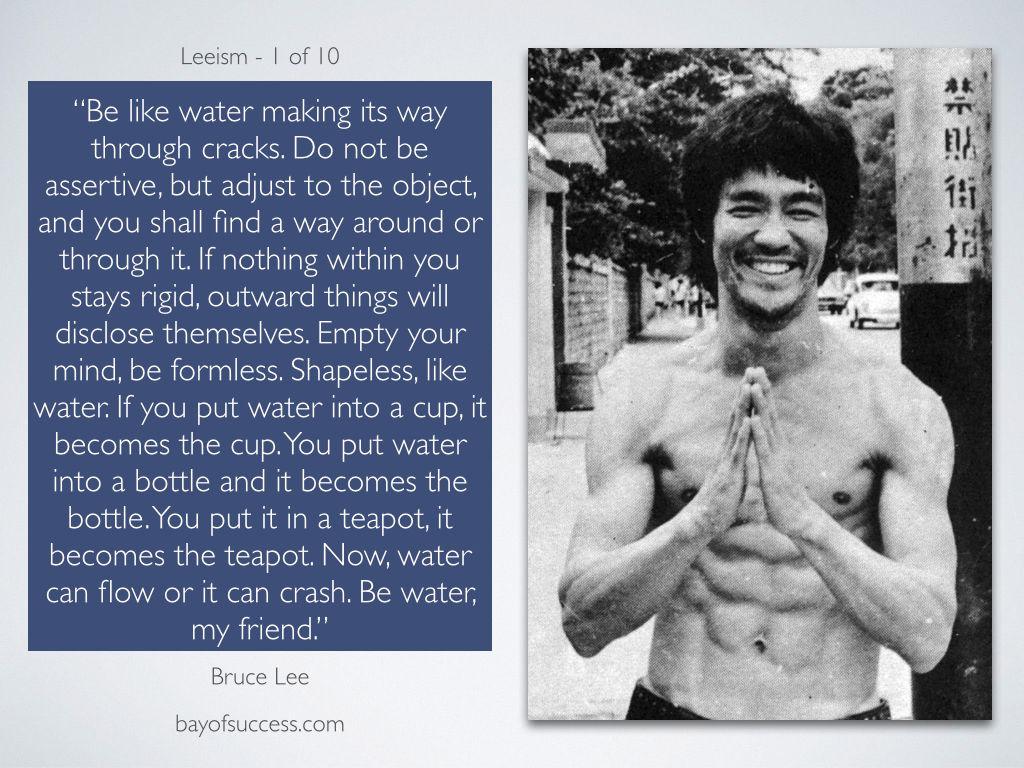 Motivational quotes and posters Bruce Lee quotation wallpaper