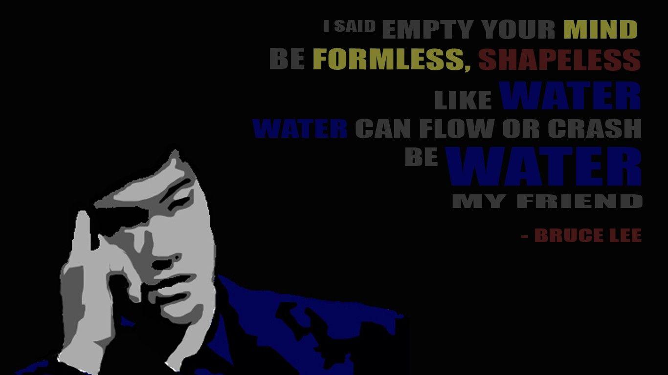 Bruce Lee Quotes Wallpapers Wallpaper Cave