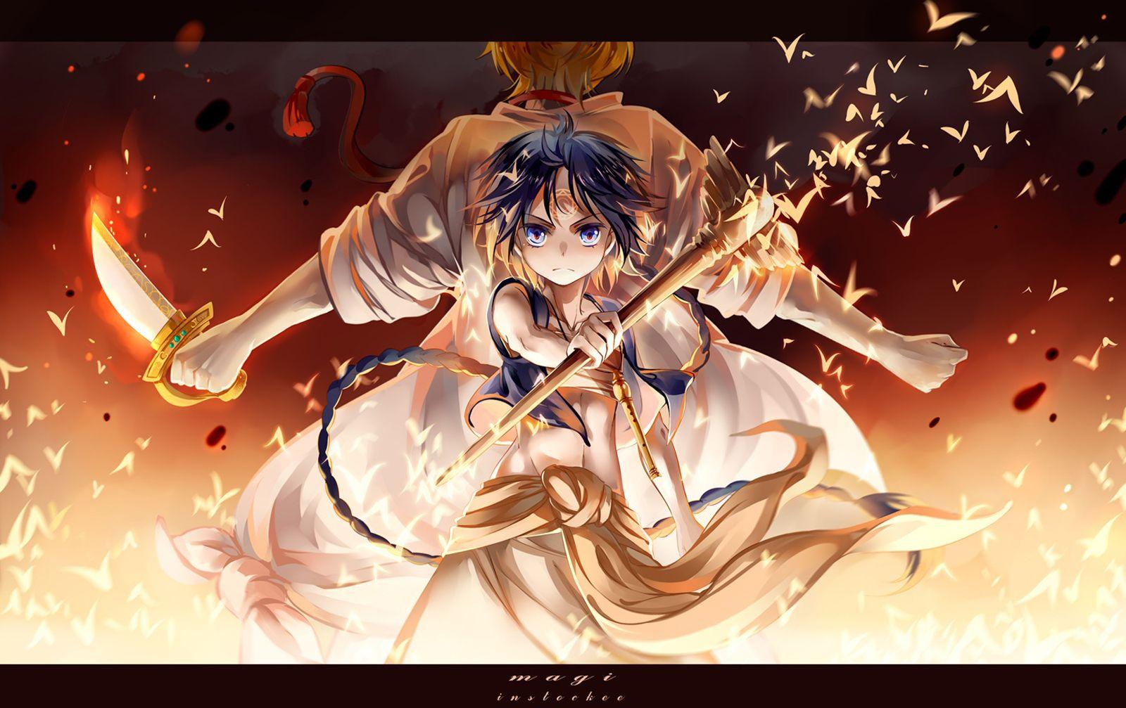 Magi The Labyrinth Of Magic Wallpapers Wallpaper Cave