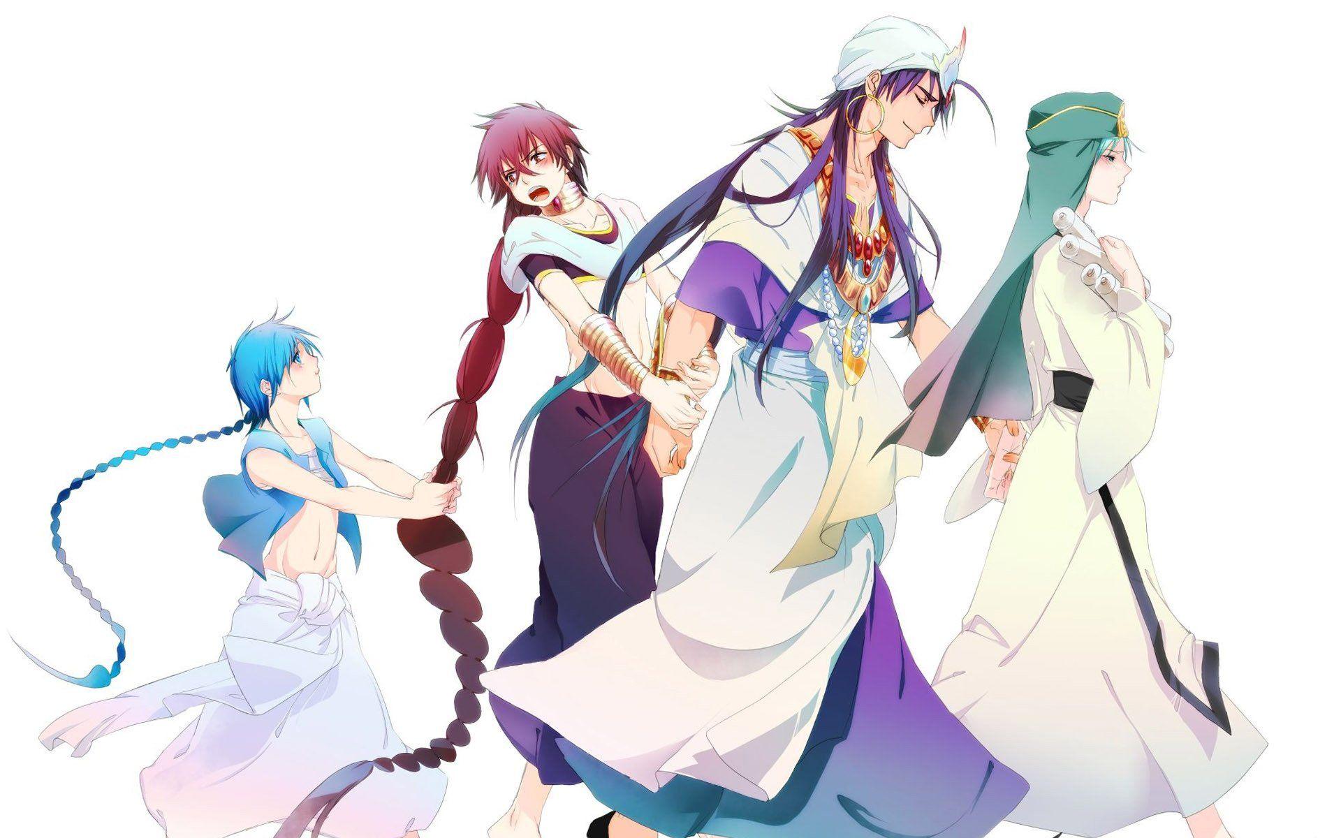 Magi The Labyrinth Of Magic Hauptfiguren